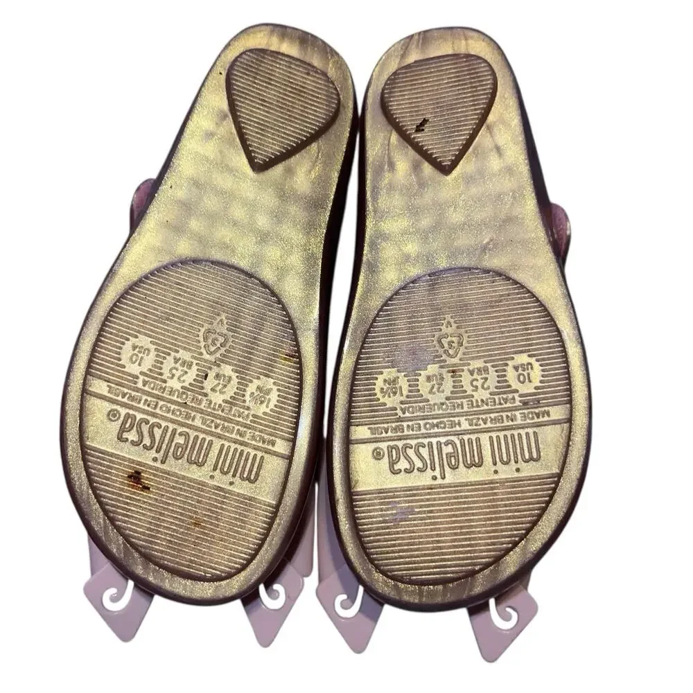 Mini Melissa Ultragirl Bow Jelly Flats